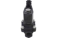 Электромагнитный клапан DN.ru VS2W-503N-NC Ду40 Ру6 пластик, резьба 1 1/2&quot; NBR 220B AC D130-01267