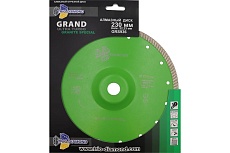 Диcк алмазный отрезной Grand Ultra Turbo Granite Special 230x22.2 мм Grand Ultra Turbo Granite Special TRIO-DIAMOND GRS936