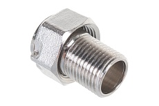 Штуцер FV-Plast FV-Brass латунный для присоединения счетчика воды 1/2х3/4 AA467012040