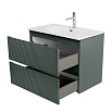 Тумба с раковиной BelBagno Uno 80 см Еловый матовый