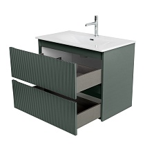 Тумба с раковиной BelBagno Uno 80 см Еловый матовый