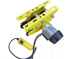 Электрическая каретка OCALIFT HD для тали РА 600/1200, 1200 кг, 220 в, 6 колёс OCAt1200220v