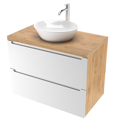 Мебель для ванной ЗОВ Дион 60 см со столешницей