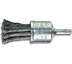 Щетка концевая жгутовая Lessmann Д22x0.35 мм, хв-к 6мм, 20000 об/мин 454278