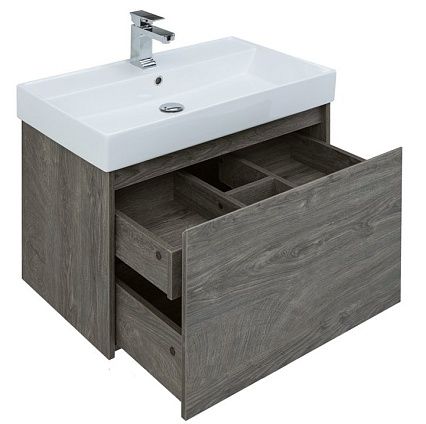 Мебель для ванной Aquanet Nova Lite 75 см, 1 ящик