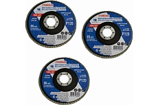 Диск лепестковый торцевой конический 125х22.2 мм, Р120 HorsAY Hard 2008-0073