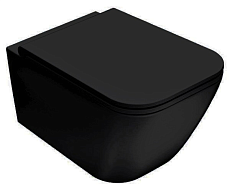 Крышка-сиденье Globo Stone ST022.AR/cr с микролифтом, черный матовый