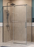 Душевой уголок BelBagno SOFT_CLOSE-1-AH-1-150/90-C-GM 150x90 прозрачный, оружейная сталь