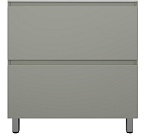 Тумба под раковину Style Line Манхэттен 80 см напольная, олива ЛС-00002373