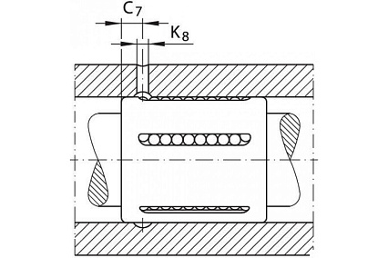 Линейный подшипник TECHNIX KH1026PPTEСHNIX