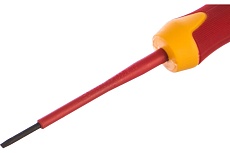 Шлицевая отвертка IEK EXPERT 2,5х0,4х75мм 1000В TSC-2SL-275