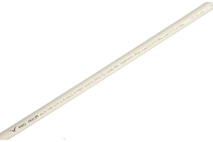 Труба PRO AQUA PP-R SDR 6 PN20 белая 2 м d-20 мм PA10208P