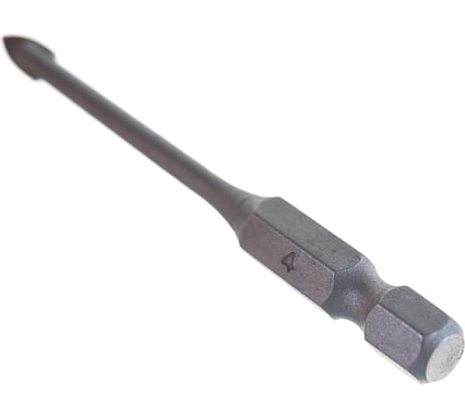 Сверло по стеклу для дрелей 1/4" 4х65мм Makita D-15942
