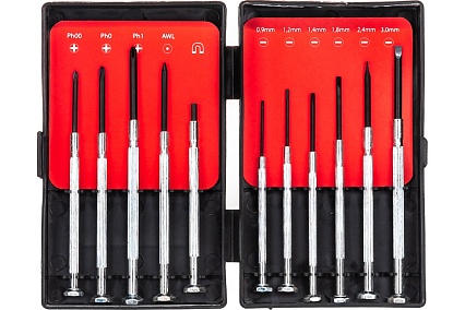 Набор прецизионных отверток Top Tools 11шт .39D194