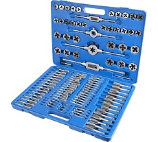 Набор метчиков и плашек AV Steel 110 предметов, шт AV-921172