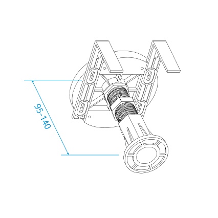 Ножки для поддона RGW 03230111-31 N-01 STM, ST, STL