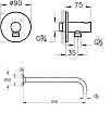 Душевой набор VitrA Origin A49266EXP хром