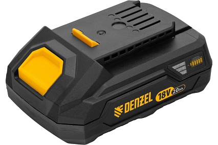 Дрель-шуруповерт аккумуляторная ударная Denzel cidb-18-02, li-ion, 18 в 26145