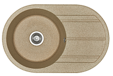 Кухонная мойка Акватон Амира 78 см, песочный