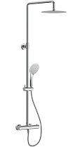 Душевая стойка Cersanit Brasko А63066 с термостатом, хром