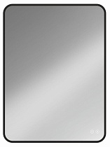 Зеркало Vincea VLM-3VC600B-2 60x80 см, сенсорный выключатель и диммер, антипар, черный