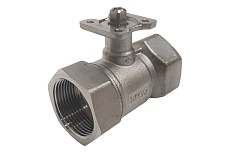 Двухходовой шаровой кран Techno 2032А из нержавеющей стали, под привод DN32, G1 1/4, КVS 16 660232-1