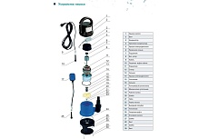 Дренажный насос AquamotoR ARDP 1100 D-1 AR151003