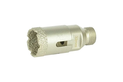 Коронка алмазная, вакуумное спекание (32х40 мм; 1/2"; М14) TECH-NICK TUK 136.600.7020