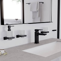 Стакан Hansgrohe AddStoris 41749670 черный матовый