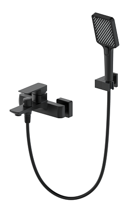 Смеситель для ванны Oliveeka D-Line OL-639003A-MB черный матовый