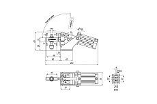 Прижим пневматический горизонтальный KUKAMET 612-2