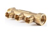 Коллектор латунный PROFACTOR в/н 3/4" х 3 вых 1/2"нар PF MF 262.3