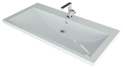 Тумба с раковиной Art&Max Family-M 90 см, 3 ящика