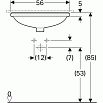 Раковина Geberit VariForm 50 см 500.752.01.2