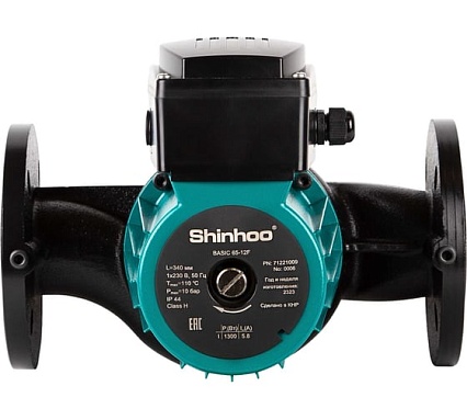 Насос циркуляционный SHINHOO BASIC 65-12F 230V /24/ 71221009