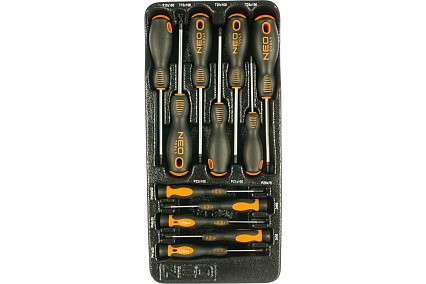Набор отверток, 12 шт. PZ, TX Neo Tools 84-247
