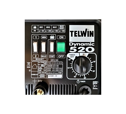 Пуско-зарядное устройство (230 V, 12-24 V) Telwin DYNAMIC 520 START 829383