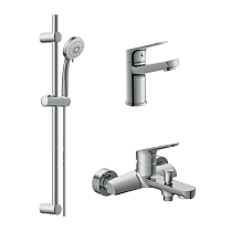 Душевой набор Cersanit Flavis/Vibe 64508 3в1, хром