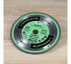 Диск пильный по ламинату, пластику Laminate 255x30/25.4 мм, Z=100 TCG Diamond Industrial DIDL255Z100