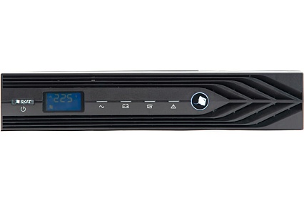 Источники бесперебойного питания Skat -UPS 1000 RACK Источник бесперебойного питания 220В 50/60Гц 900Вт 2 АКБ внешние On-Line синусоида 492