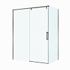 Душевой уголок BelBagno SOFT_CLOSE-1-AH-1-150/80-C-GM 150x80 прозрачный, оружейная сталь
