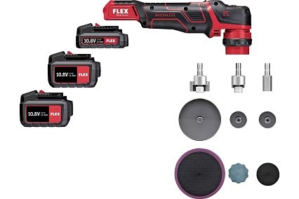 Умная аккумуляторная полировальная машина Flex PXE 80 10.8-EC 10.8 В 469068