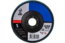 Диск лепестковый KX663 ATLAS (10 шт; 125x22 мм; Р120) NORTON 78072707164