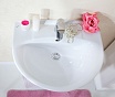 Мебель для ванной Бриклаер Лючия 55 см белый глянец