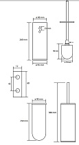 Ерш подвесной Bemeta White 102313064 белый матовый