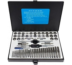 Набор метчиков и плашек Forsage 60 предметов в метал. кейсе 8699 F-M060-3