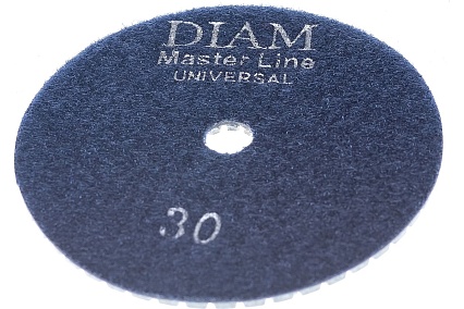 Круг алмазный гибкий шлифовальный АГШК Master Line Universal №30 (100х2.5 мм) Diam 639