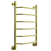 Полотенцесушитель водяной Двин E 1&quot;-1/2&quot; 53x80 универсальный K3, золотой хром 4627085989486