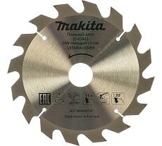 Диск пильный по дереву (185x30/16/20 мм; 16T) Makita D-45901