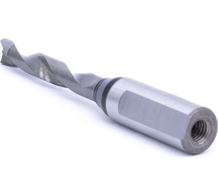 Сверло присадочное монолитное глухое KJ1-10209R (6х70 мм; хв-к 10 мм; правое вращение) МНОГОФРЕЗ 6665